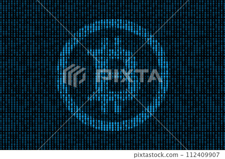 Bitcoin sign hidden in binary code 112409907