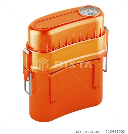 Self-contained self-rescue device, 3D rendering 112411002