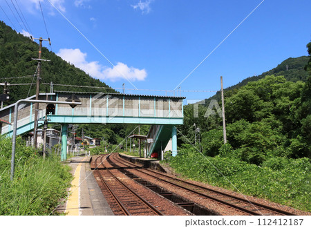 Takayama Main Line Sugihara Station premises and overpass Takayama Main Line Sugihara Station premises and overpass 112412187