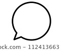 扁線繪製語音氣泡完美圓 112413663