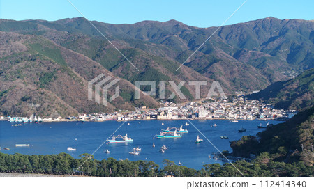 Izu Peninsula Toda Fishing Port January 112414340