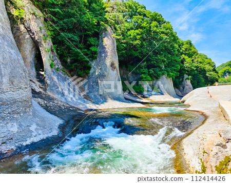 吹割瀑布（片品溪谷） 112414426