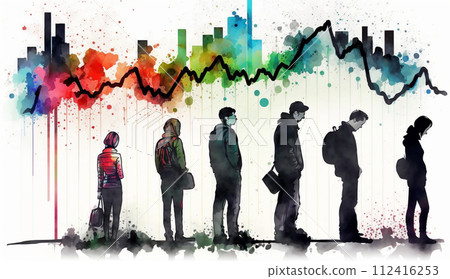 對股價波動感到焦慮的人 對股價波動感到焦慮的人 112416253