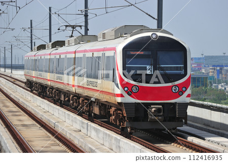 Airport Rail Link Lat Krabang SA Express 1011 formation Airport Rail Link Lat Krabang SA Express 1011 formation 112416935