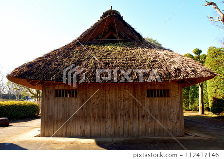 奧志貝塚公園復原的繩文時代住宅 112417146
