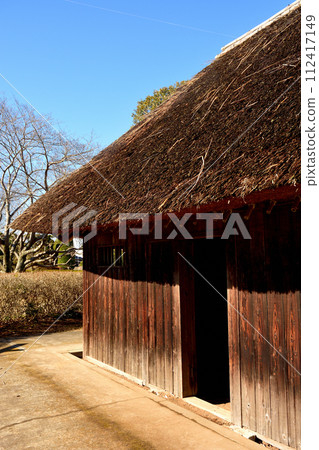 奧志貝塚公園復原的繩文時代住宅 奧志貝塚公園復原的繩文時代住宅 112417149