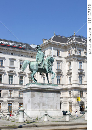 Monument to Prince Karl Schwarzenberg in Vienna Monument to Prince Karl Schwarzenberg in Vienna 112417866