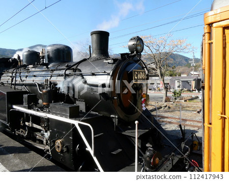 Oigawa Railway's SL prepares for turnaround Oigawa Railway's SL prepares for turnaround 112417943