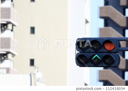 Road traffic lights Road traffic lights 112418034