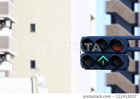 Road traffic lights Road traffic lights 112418037
