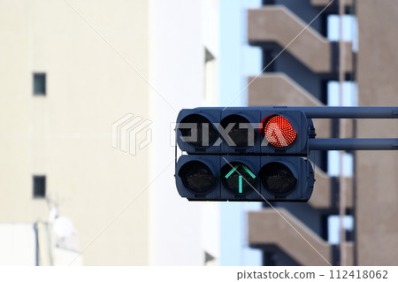 Road traffic lights Road traffic lights 112418062