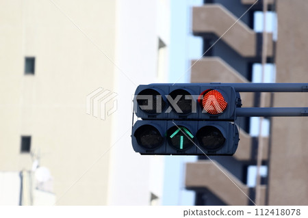 Road traffic lights Road traffic lights 112418078