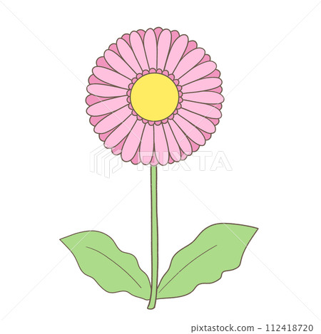 單一非洲菊圖 單一非洲菊圖 112418720