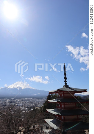 從新村山淺間公園看富士 從新村山淺間公園看富士 112418803