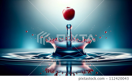 Delicious fruit cranberries Cranberries in water Cranberries dancing with water drops Commercial cranberries pictures Cranberries dancing with water droplets 112420043