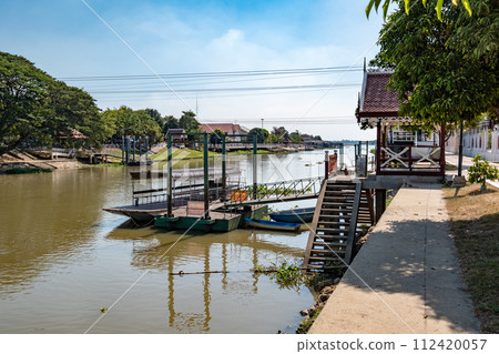 Wat Niwet Thammaprawat Ratcha Worawihan 碼頭 泰王國 大城府 Wat Niwet Thammaprawat Ratcha Worawihan 碼頭 泰王國 大城府 112420057
