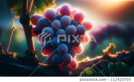 Delicious fruit grapes Grapes in water Grapes dancing with water splashes Commercial grape pictures Grapes dancing with water droplets Grapes in the kitchen Wine 112420703