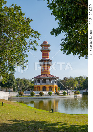 Ho Witung Thasanah Bang Pa-in Palace Ayutthaya Province, Kingdom of Thailand 112421039