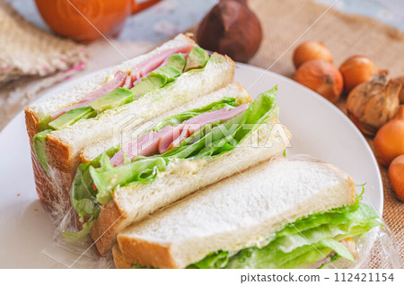 Homemade sandwich 112421154