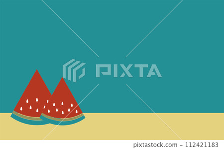 retro watermelon background 112421183