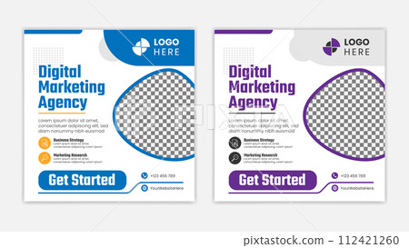 Promotional post banner for social media Promotional post banner for social media 112421260