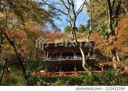 Kibune Shrine Main Shrine Ryusenkaku Autumn Kibune Shrine Main Shrine Ryusenkaku Autumn 112421394