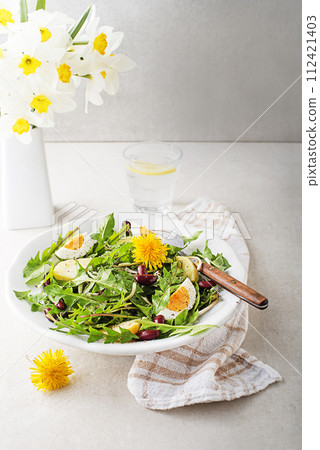 Dandelion salad Dandelion salad 112421403