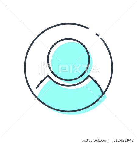 Profile Icon, Modern online profile line icon. 112421948