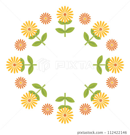 Hand drawn card with decorative floral frame, vector illustration for greeting card, invitation template. Retro, vintage lettering banner, poster, background. Hand drawn card with decorative floral frame, vector illustration for greeting card, invitation template. Retro, vintage lettering banner, poster, background. 112422146