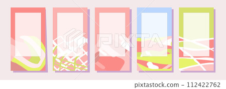 Trendy roll-up banner set template creative background design, abstract background, suitable or cover, poster and website, for business brochure or flyer design. Trendy roll-up banner set template creative background design, abstract background, suitable or cover, poster and website, for business brochure or flyer design. 112422762