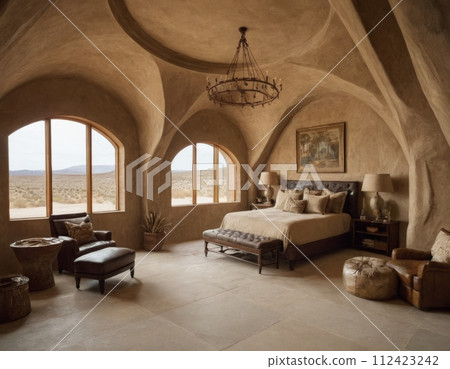 Living room interior with arches. Living room interior with arches. 112423242