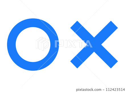 Simple blue bullet mark Simple blue bullet mark 112423514