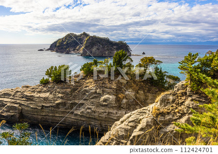 [靜岡縣_西伊豆_堂島] 海底火山時代的地層星羅棋布的地質遺跡 112424701