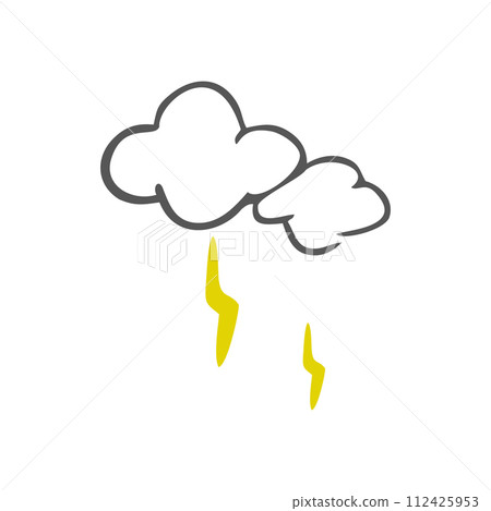 cloud and thunderstorm 112425953