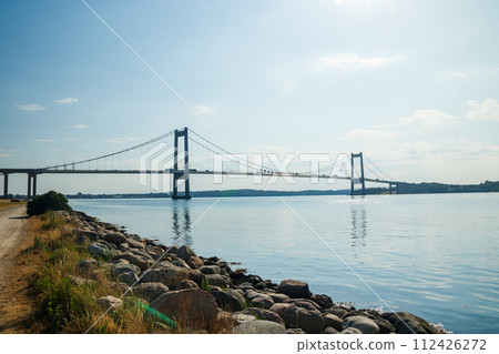 The New Little Belt bridge in Denmark The New Little Belt bridge in Denmark 112426272