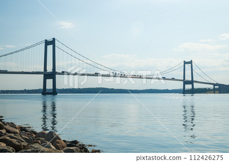 The New Little Belt bridge in Denmark The New Little Belt bridge in Denmark 112426275