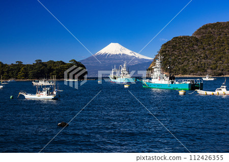 [靜岡縣_伊豆_戶田港] 從戶田港出發的神山富士山 112426355
