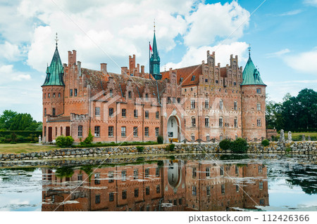 Egeskov castle on Funen island in Denmark Egeskov castle on Funen island in Denmark 112426366