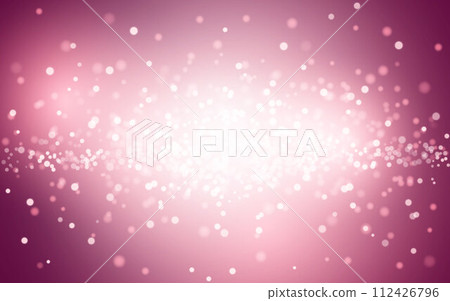 Pink valentine bokeh soft light abstract background, Vector eps 10 illustration bokeh particles 112426796