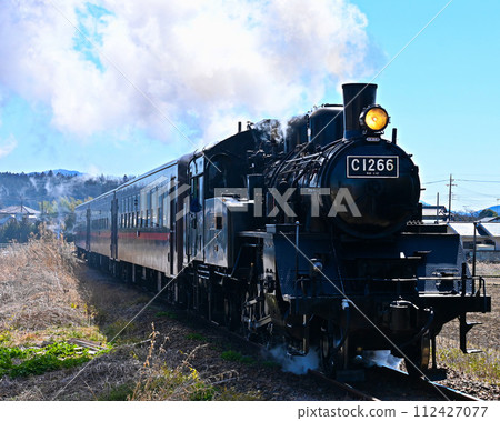 Steam locomotive of Moka railroad 112427077