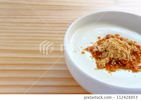 Mushroom yogurt Mushroom yogurt 112428853