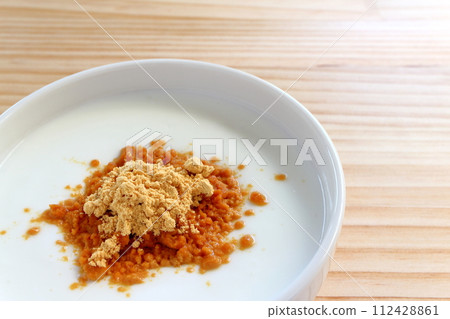 Mushroom yogurt 112428861