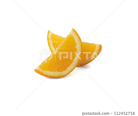 Orange slice isolated on white background Clipping Path Orange slice isolated on white background Clipping Path 112432738