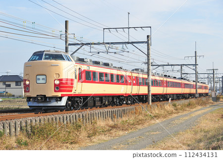 Takasaki Line Gyoda-Kumagaya JR East 183 series OM101 formation (Omiya) Temporary 112434131