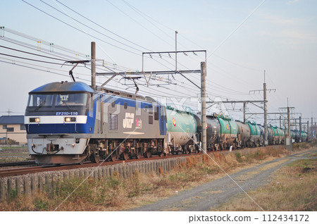 高崎線行田熊谷 JR Freight EF210-116（新鶴見） 112434172
