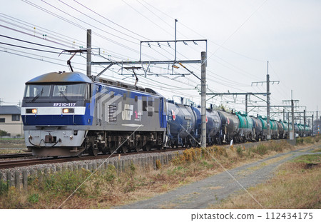 Takasaki Line Gyoda-Kumagaya JR Freight EF210-117 (Shin-Tsurumi) Takasaki Line Gyoda-Kumagaya JR Freight EF210-117 (Shin-Tsurumi) 112434175