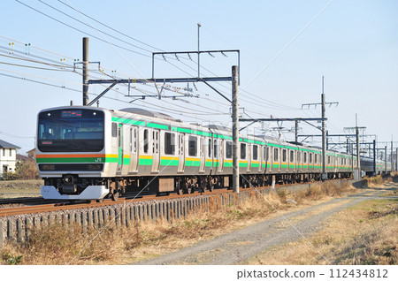 高崎線行田熊谷 JR 東日本 E231 系列 1000 系列 S-09 編組(國府) 高崎線行田熊谷 JR 東日本 E231 系列 1000 系列 S-09 編組(國府) 112434812