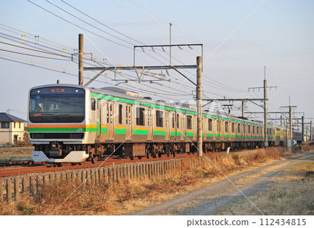 高崎線 行田熊谷 JR 東日本 E231 系 1000 系 U503 編組(小山) 高崎線 行田熊谷 JR 東日本 E231 系 1000 系 U503 編組(小山) 112434815