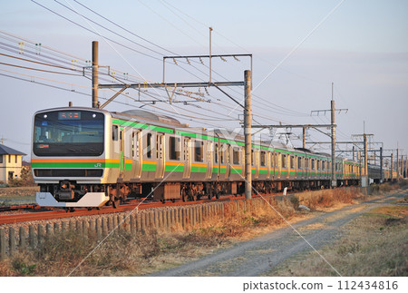 高崎線 行田熊谷 JR 東日本 E231 系 1000 系 U105 編組（小山） 112434816