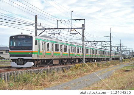Takasaki Line Gyoda-Kumagaya JR East E231 series 1000 series S-19 formation (Kokufutsu) 112434830